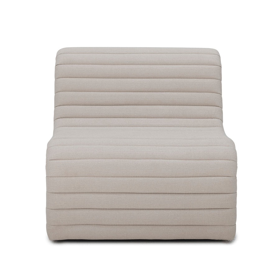 Allure Loungesessel, Natur, Polyester