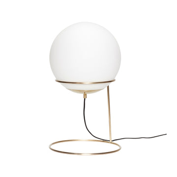 Balance Lampe Small Messingfarben/Weiß