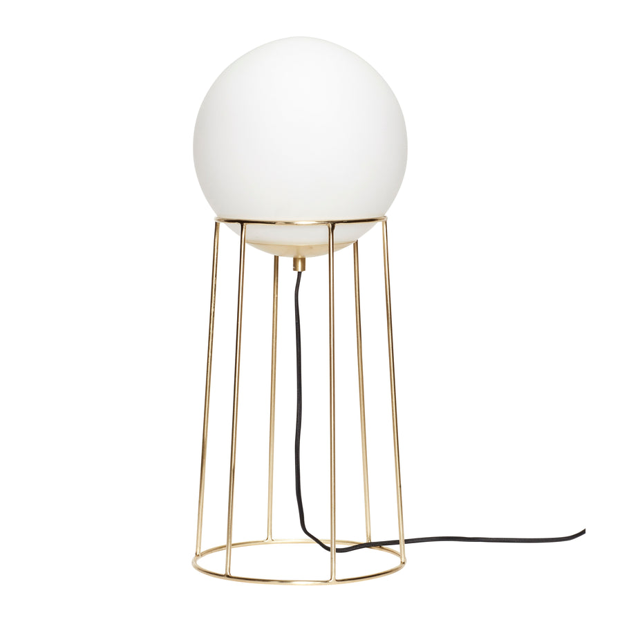 Balance Lampe Large Messingfarben/Weiß