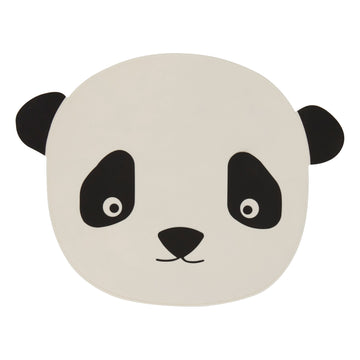 OYOY Kindertischset Panda Schwarz/Weiss